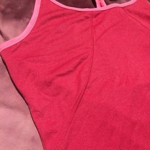 Tops - Pink Racerback Tank Tops - Pink Racerback Tank